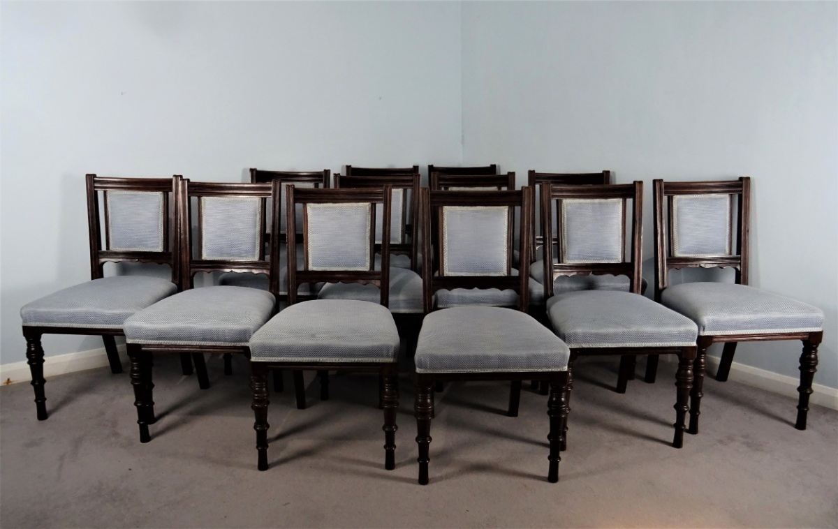 A Superb Set Of 12 Maple and Co. London Mahogany Dining Chairs (9).JPG
